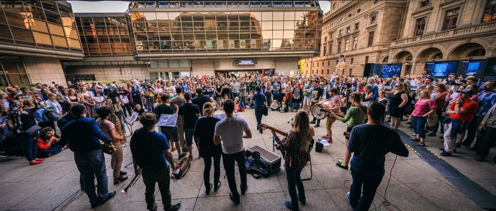 V Praze vystoupilo na 500 hudebních těles na akci Praha žije hudbou