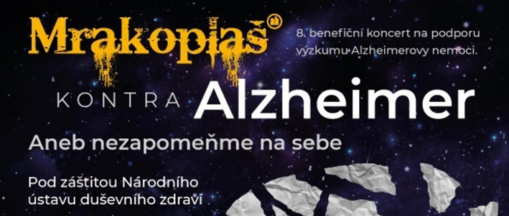 Benefiční koncert MRAKOPLAŠ kontra Alzheimer 2019