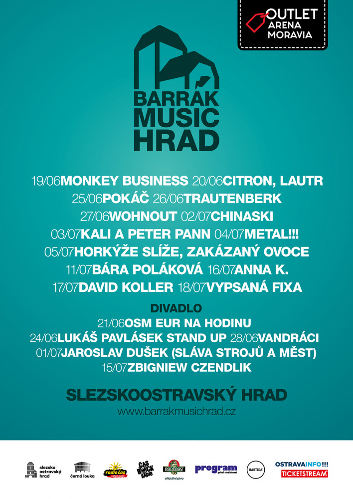Barrák Music Hrad_plakát