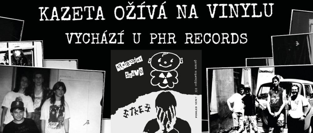 Kazetový split SVOBODNÝHO SLOVA a STRESU se zapsal do vinylových drážek