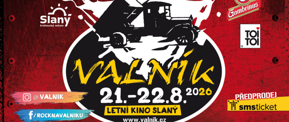Slánský festival VALNÍK už po sedmadvacáté