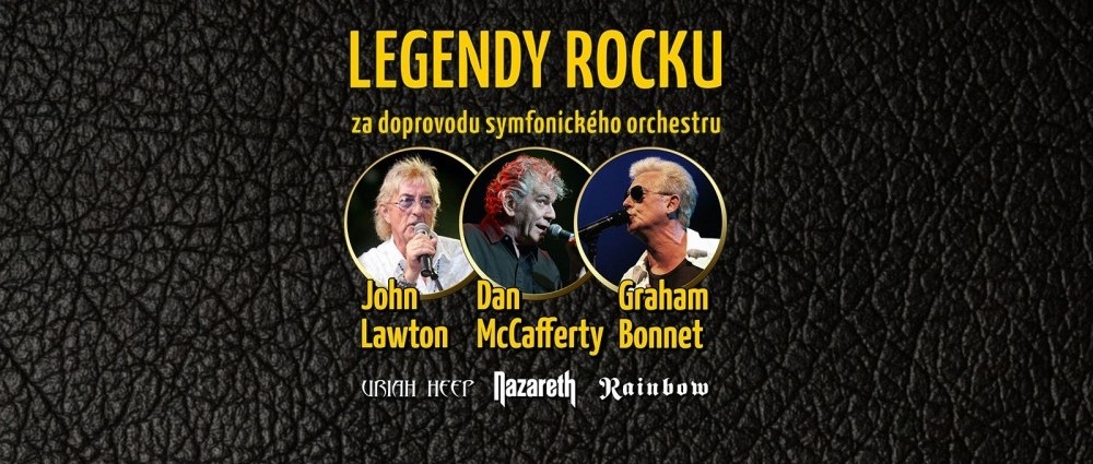 Rockové legendy Lawton, McCafferty a Bonnet přijedou do Prahy i Ostravy