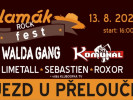 SLAMÁK ROCK FEST, 13.8.2022, Újezd u Přelouče
