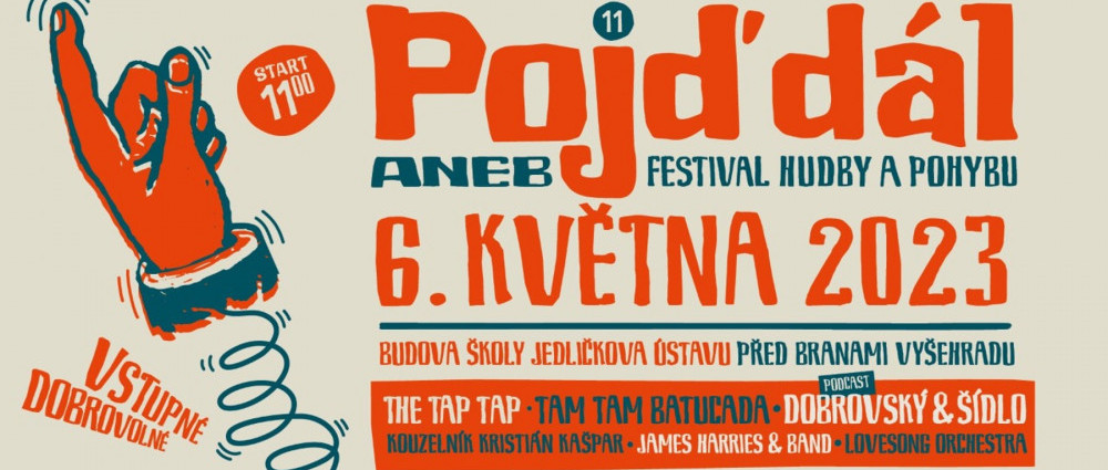 THE TAP TAP a další ročník festivalu Pojď dál