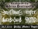 THE NIGHT OF THE SHRINE DESTROYERS - 28.7 2023, Praha, Modrá Vopice