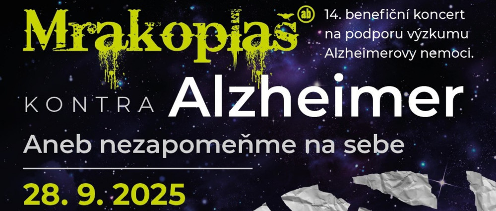MRAKOPLAŠ kontra Alzheimer na podporu výzkumu léčby Alzheimerovy choroby proběhne už počtrnácté