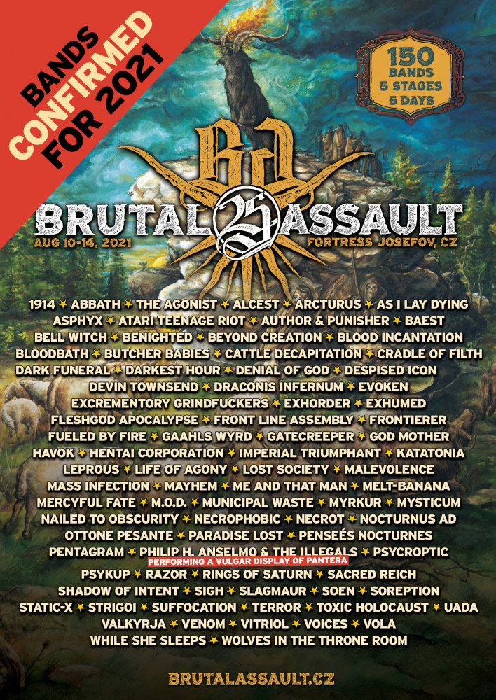 BRUTAL ASSAULT 2021_plakát