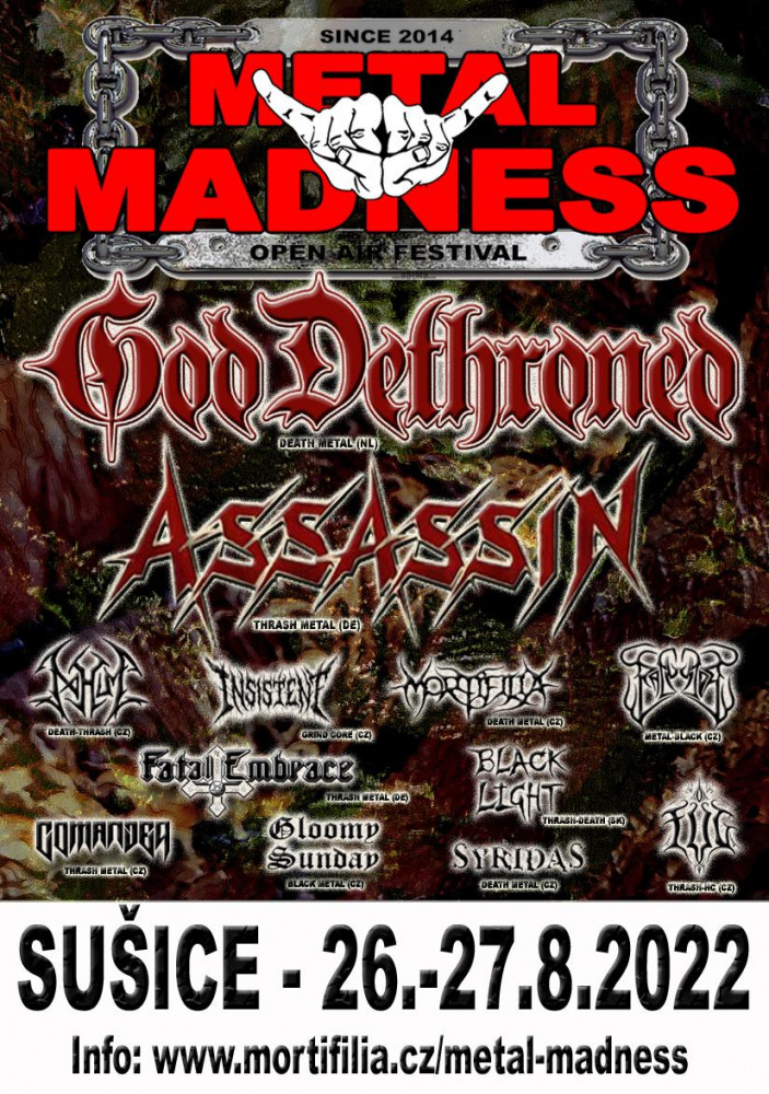 Metal Madness 2022_plakát